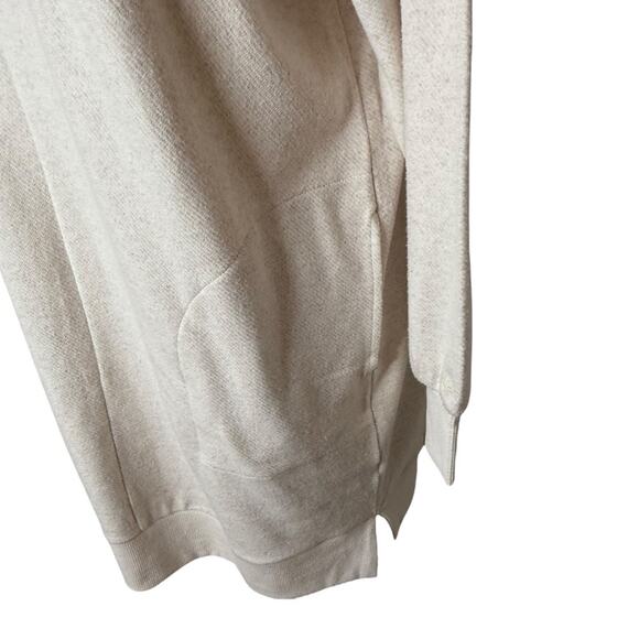 NWOT Faherty Legent Quarter Zip Long Sleeve Off White Minidress – Small - Picture 6 of 9